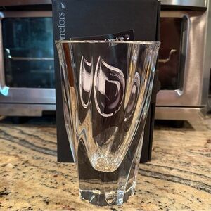 Orrefors Residence Collection Crystal Vase, Ollie Alberius Design